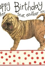 Alex Clark Birthday Card - Wrinkles