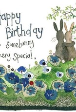 Alex Clark Birthday Card - Somebunny Special