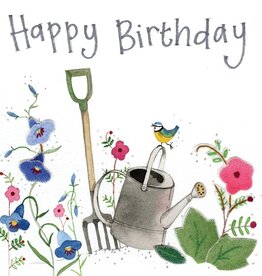 Alex Clark Birthday Card - Gardening