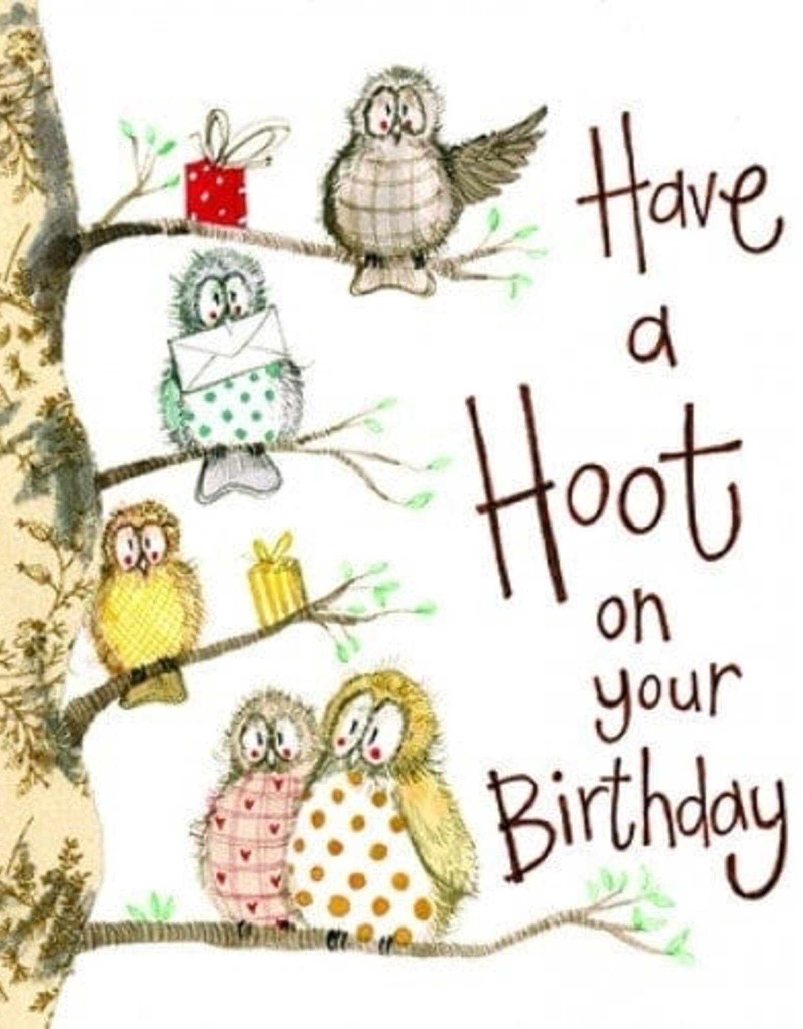 Alex Clark Birthday Card - Hooters