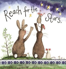 Alex Clark Encouragement Card - Reach For The Stars