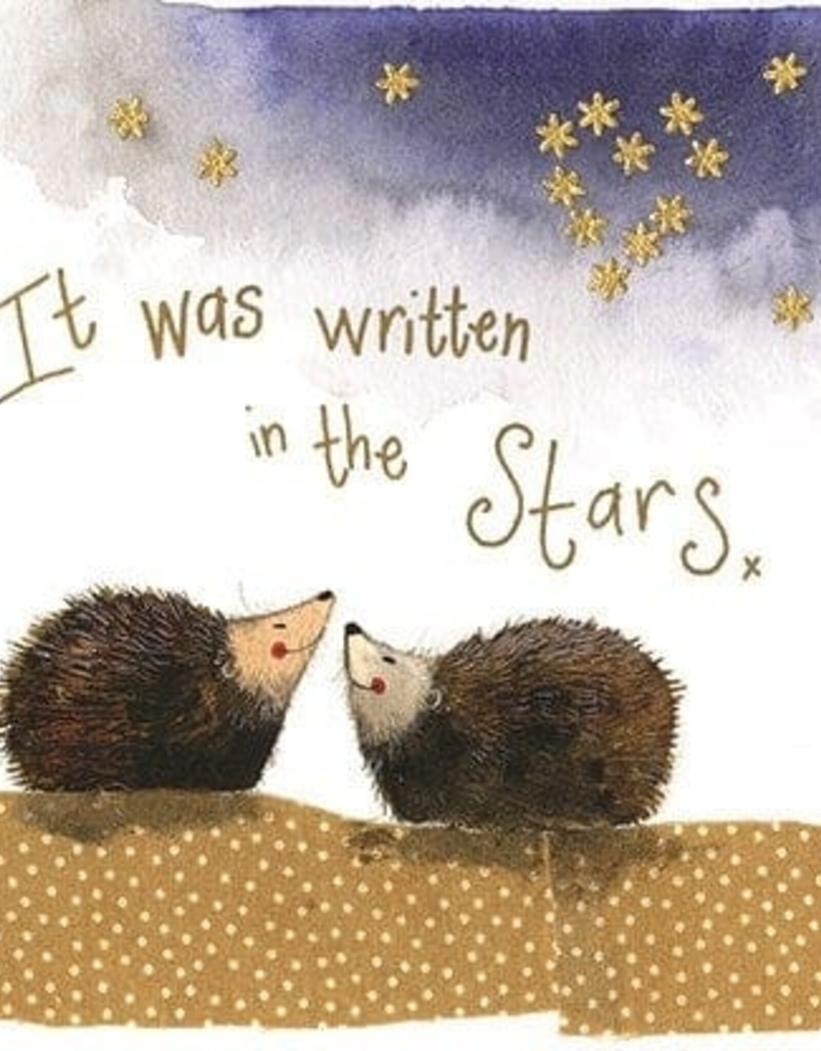 Alex Clark Romance Card - Stargazers