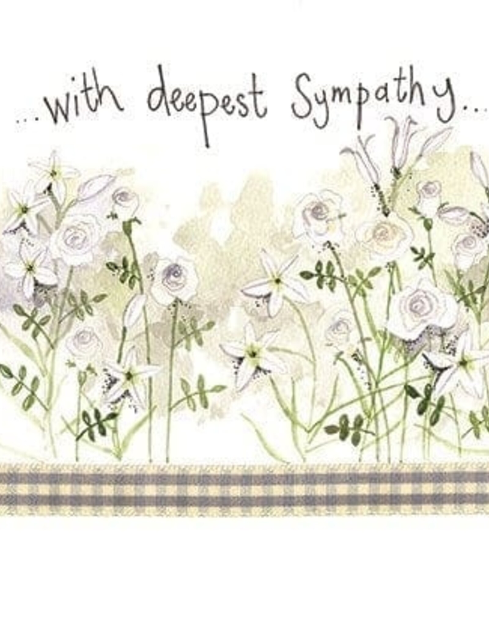 Alex Clark Sympathy Card - Sympathy Flowers