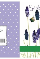 Alex Clark Thinking of You Card - Lavender