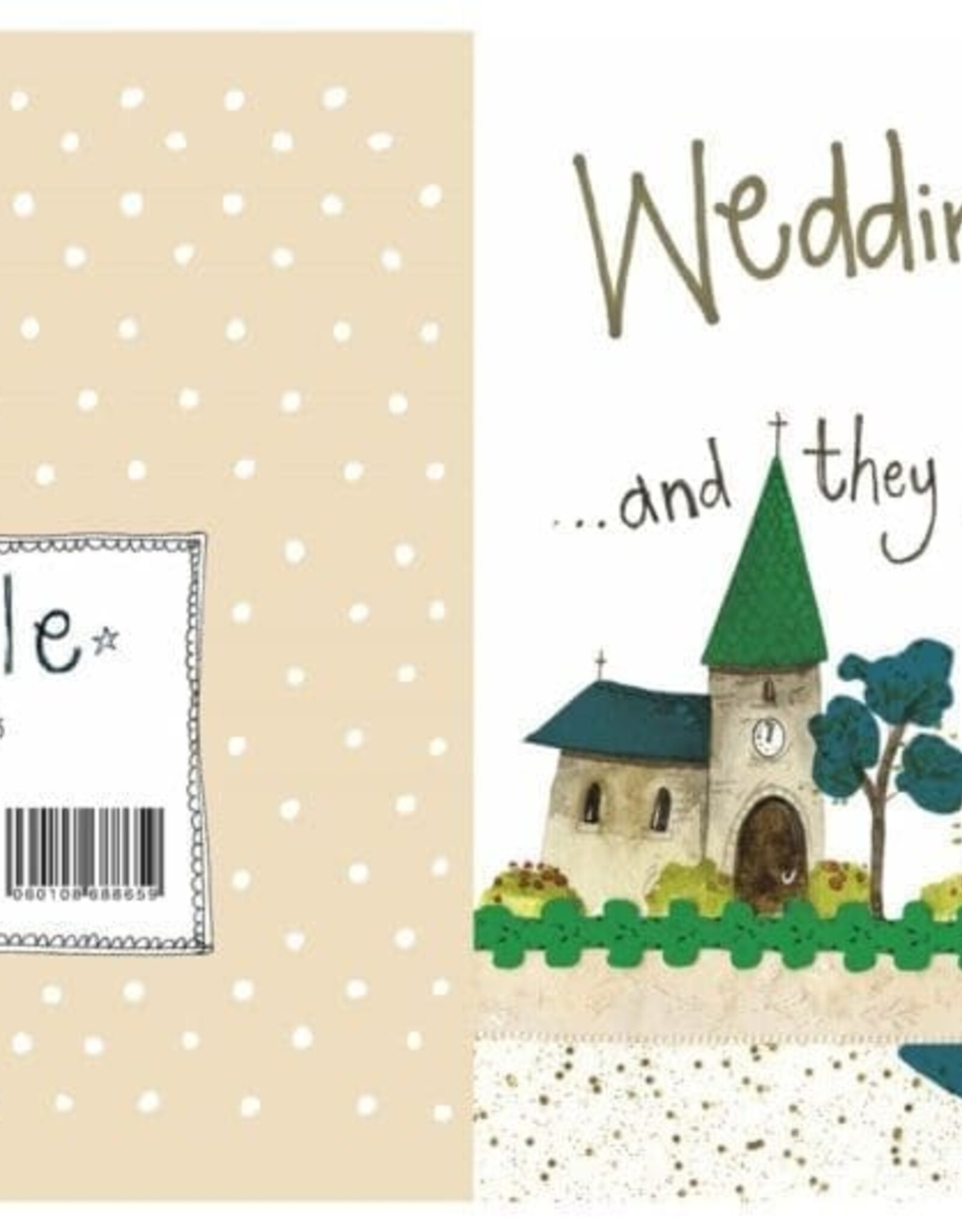 Alex Clark Wedding Card - Wedding Bells