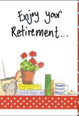 Alex Clark Retirement Card - Enjoy Your Retirement