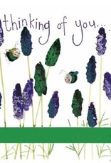 Alex Clark Thinking of You Card - Lavender