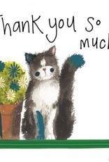 Alex Clark Thank You Card - Cat