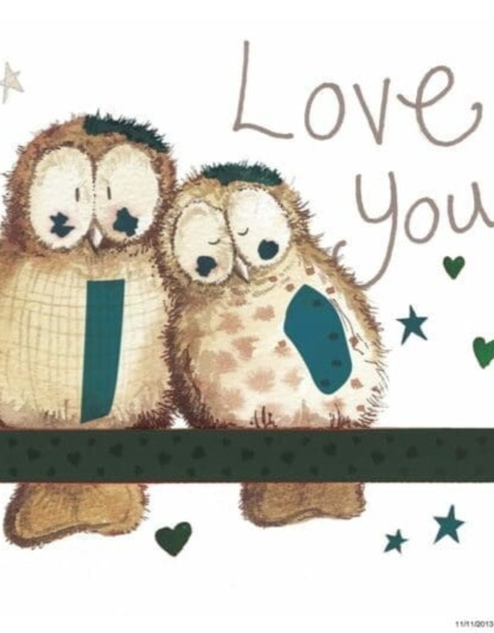 Alex Clark Romance Card - Love You