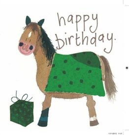 Alex Clark Birthday Card - Pony