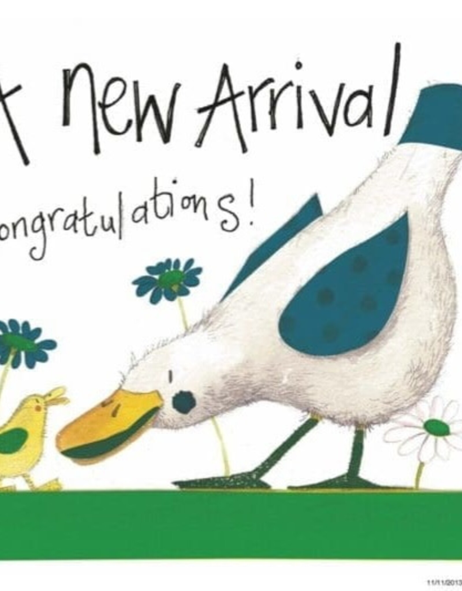 Alex Clark New Baby Card - New Arrival