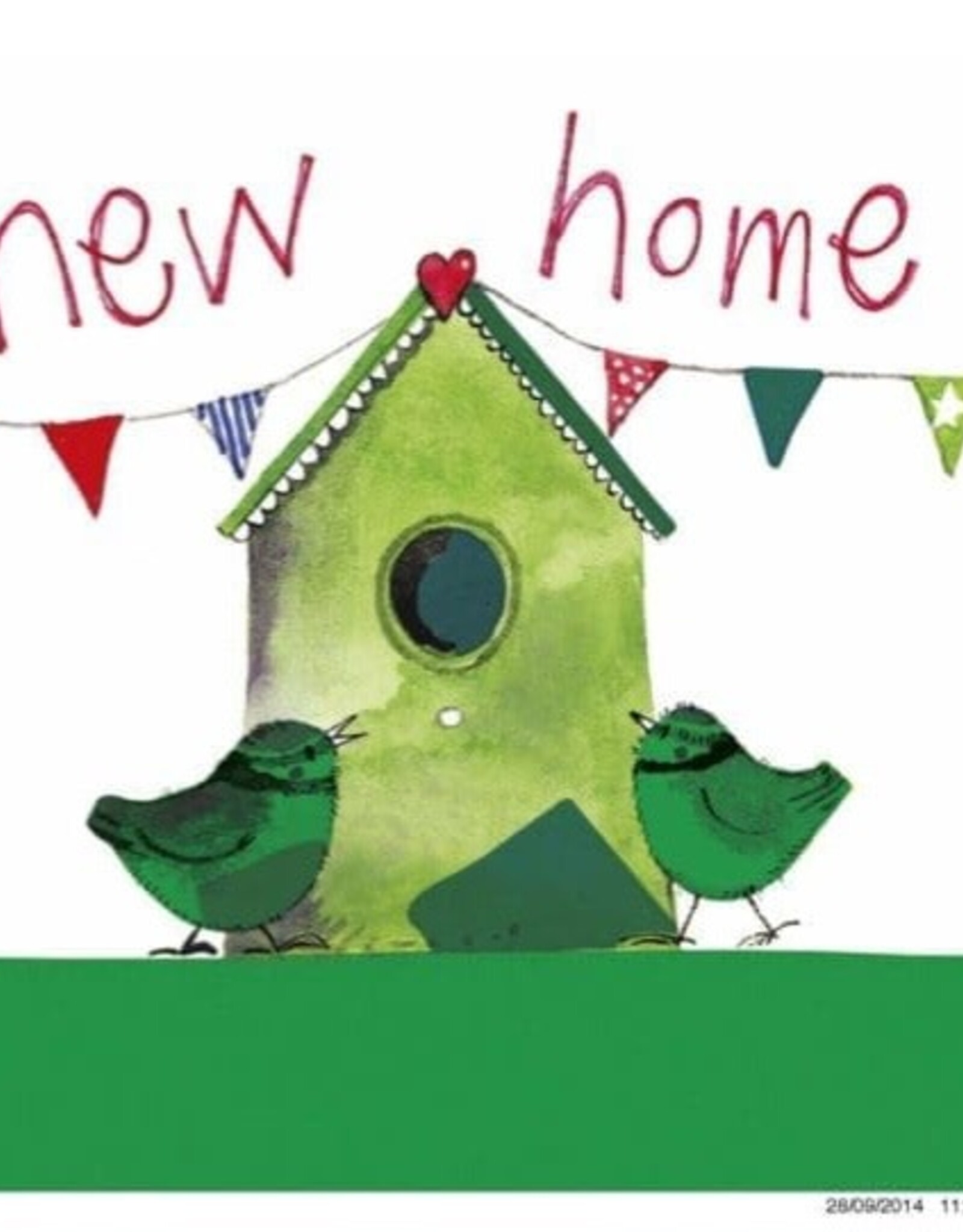 Alex Clark New Home Card - Bird House