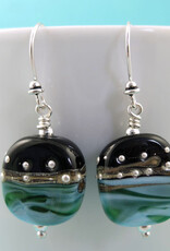 Sailorgirl Jewelry Sailorgirl Earrings - Ocean at Night