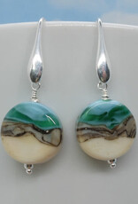 Sailorgirl Jewelry Sailorgirl Earrings - Sand and Sea