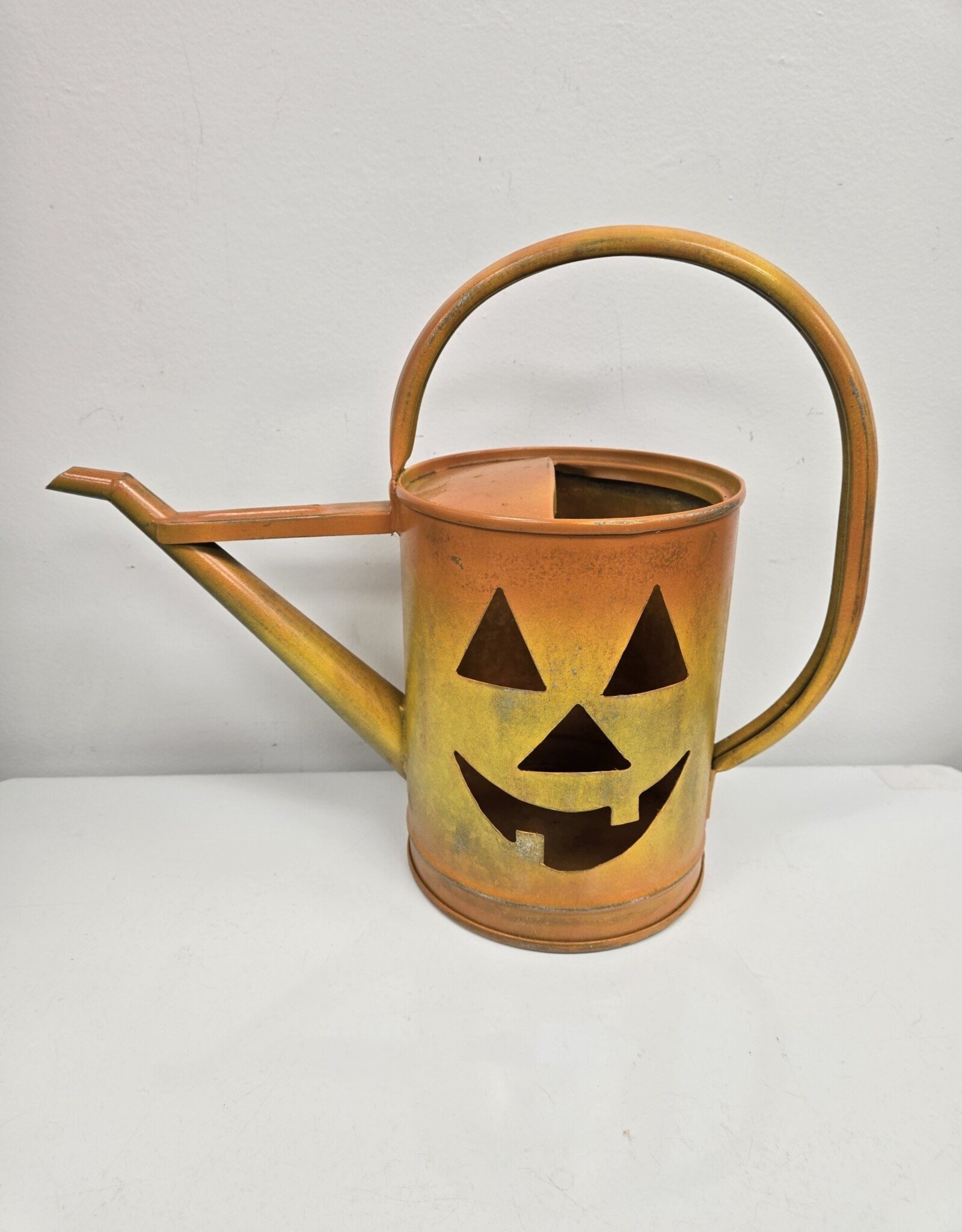 Vintage Small Watering Can Pumpkin