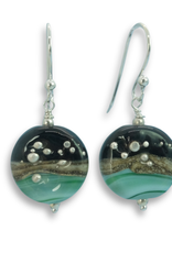 Sailorgirl Jewelry Sailorgirl Earrings - Ocean at Night