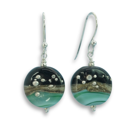 Sailorgirl Jewelry Sailorgirl Earrings - Ocean at Night