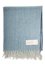 British & Irish Imports Herringbone Wool Blanket