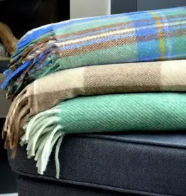 British & Irish Imports Highland Wool Blanket