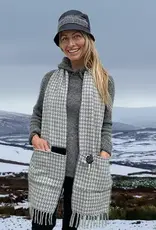 British & Irish Imports Luxe-Lined Wool 4 Pocket Scarf