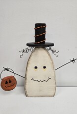 Whimsical Wooden Ghost