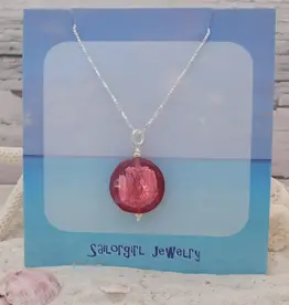 Sailorgirl Jewelry Sailorgirl Mini Pendant - Raspberry