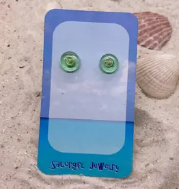Sailorgirl Jewelry Sailorgirl Stud Earrings - Peridot