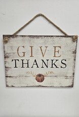 Give Thanks Sign