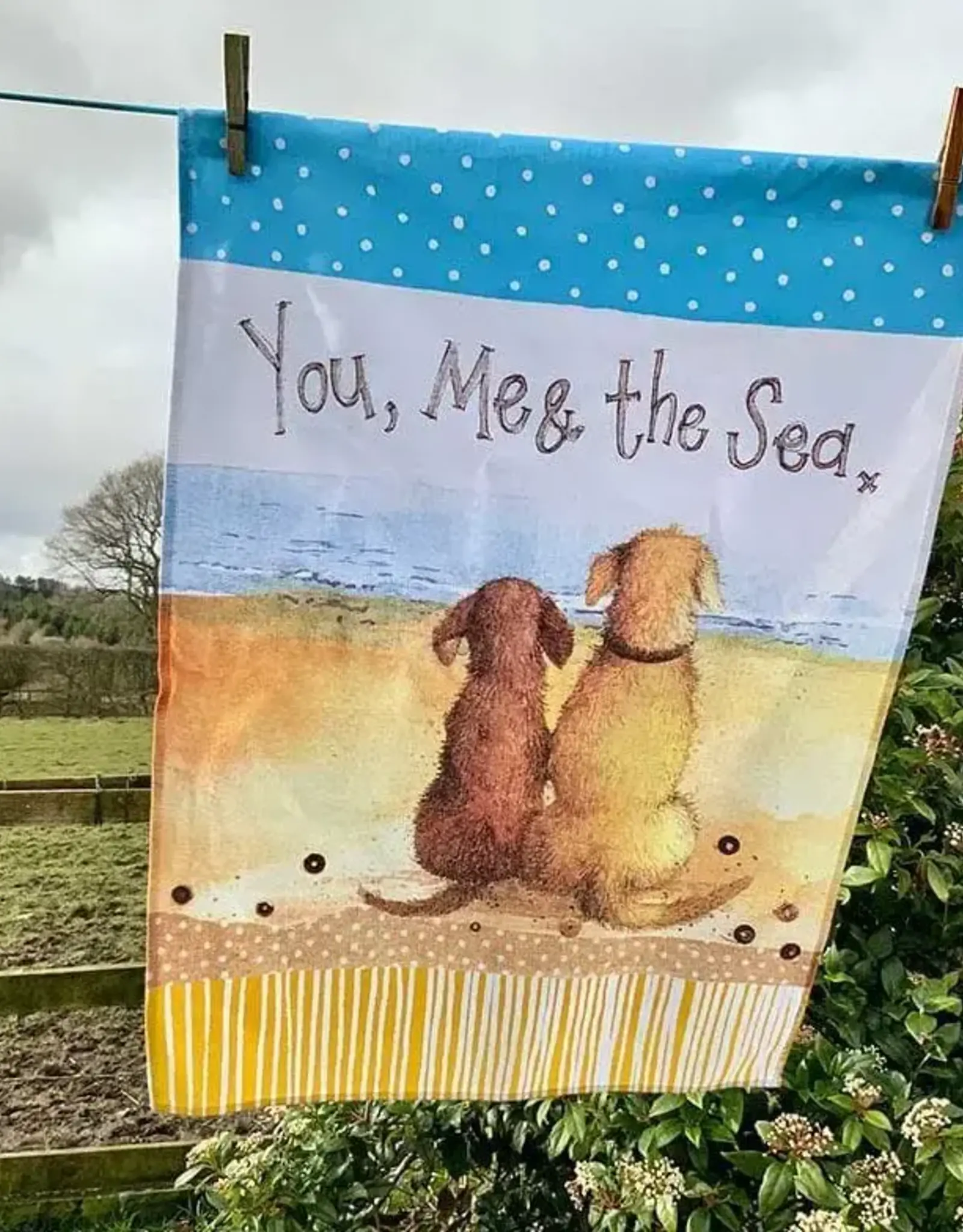 Tea Towel - You, Me & The Sea