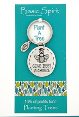 Bees Global Keychain
