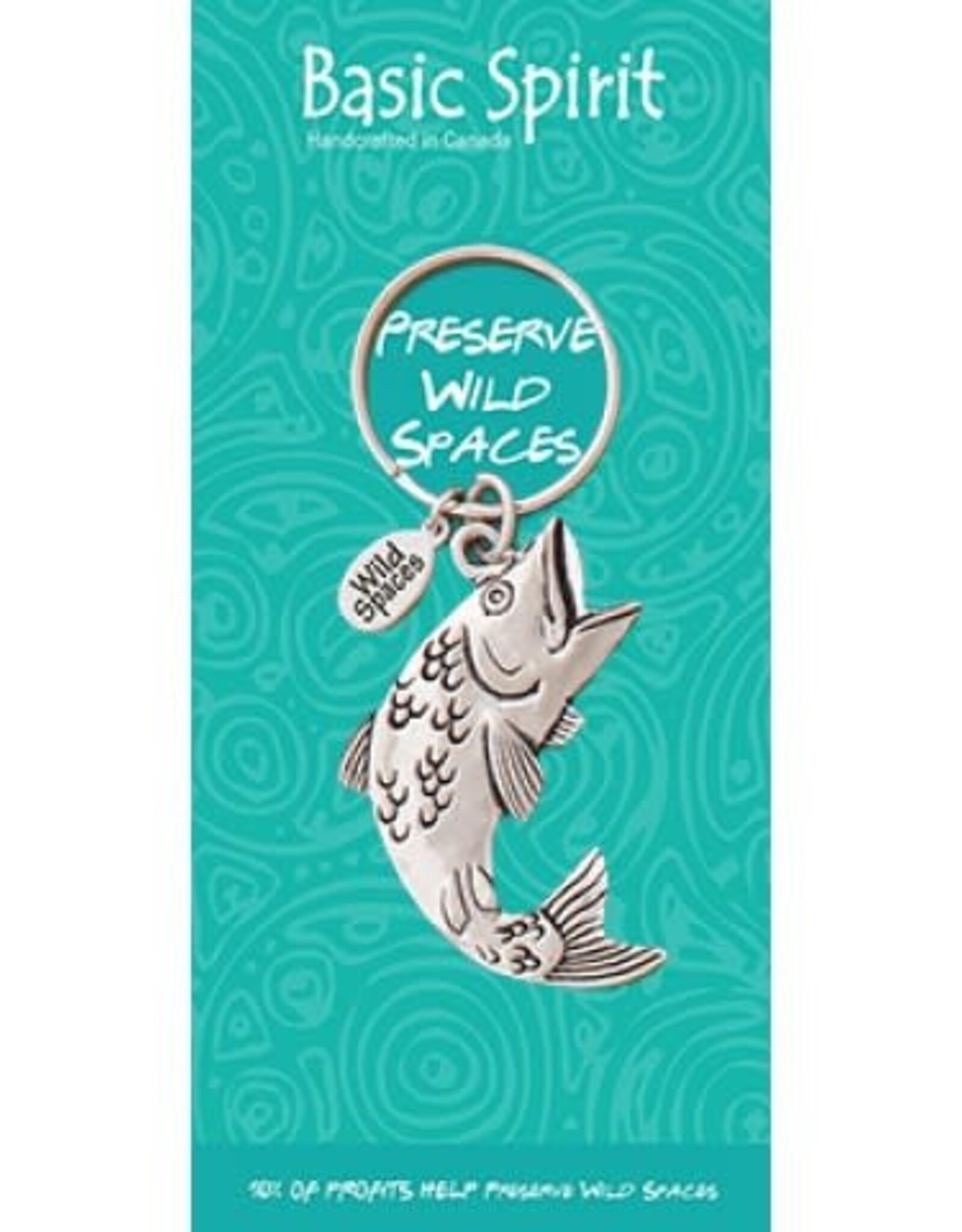Jumping Fish Global Keychain