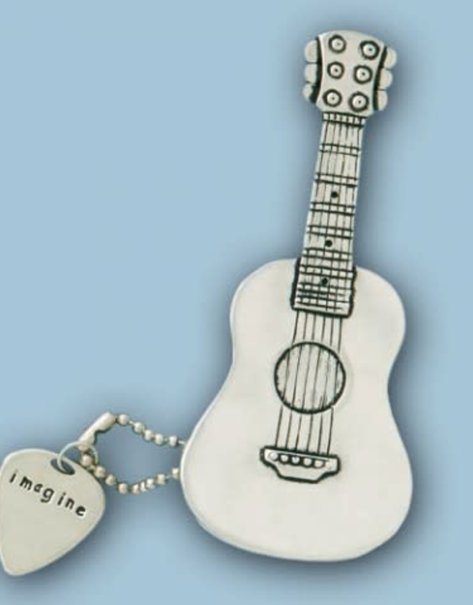 Guitar Box w/Imagine Keychain