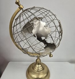 Large Gold Decorative Globe