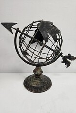 Metal Tabletop Globe