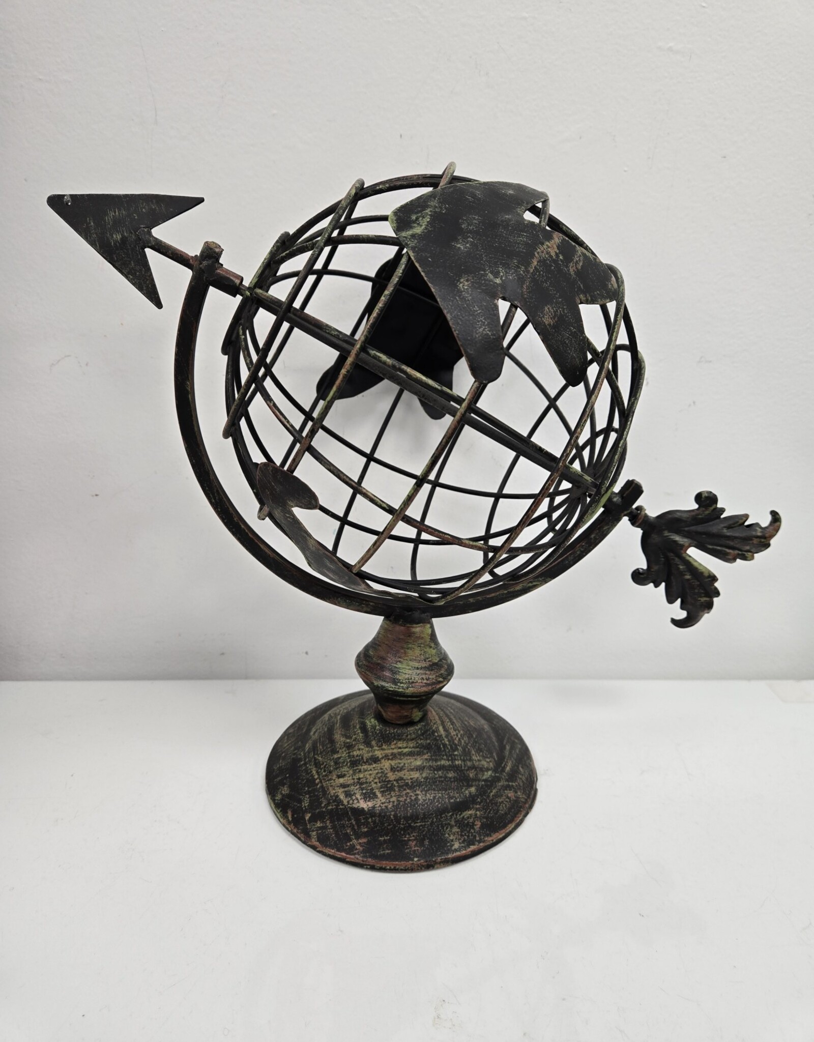 Metal Tabletop Globe