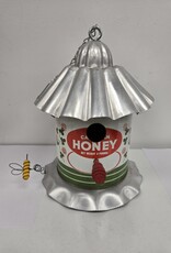 White/Red/Green Honey Birdhouse