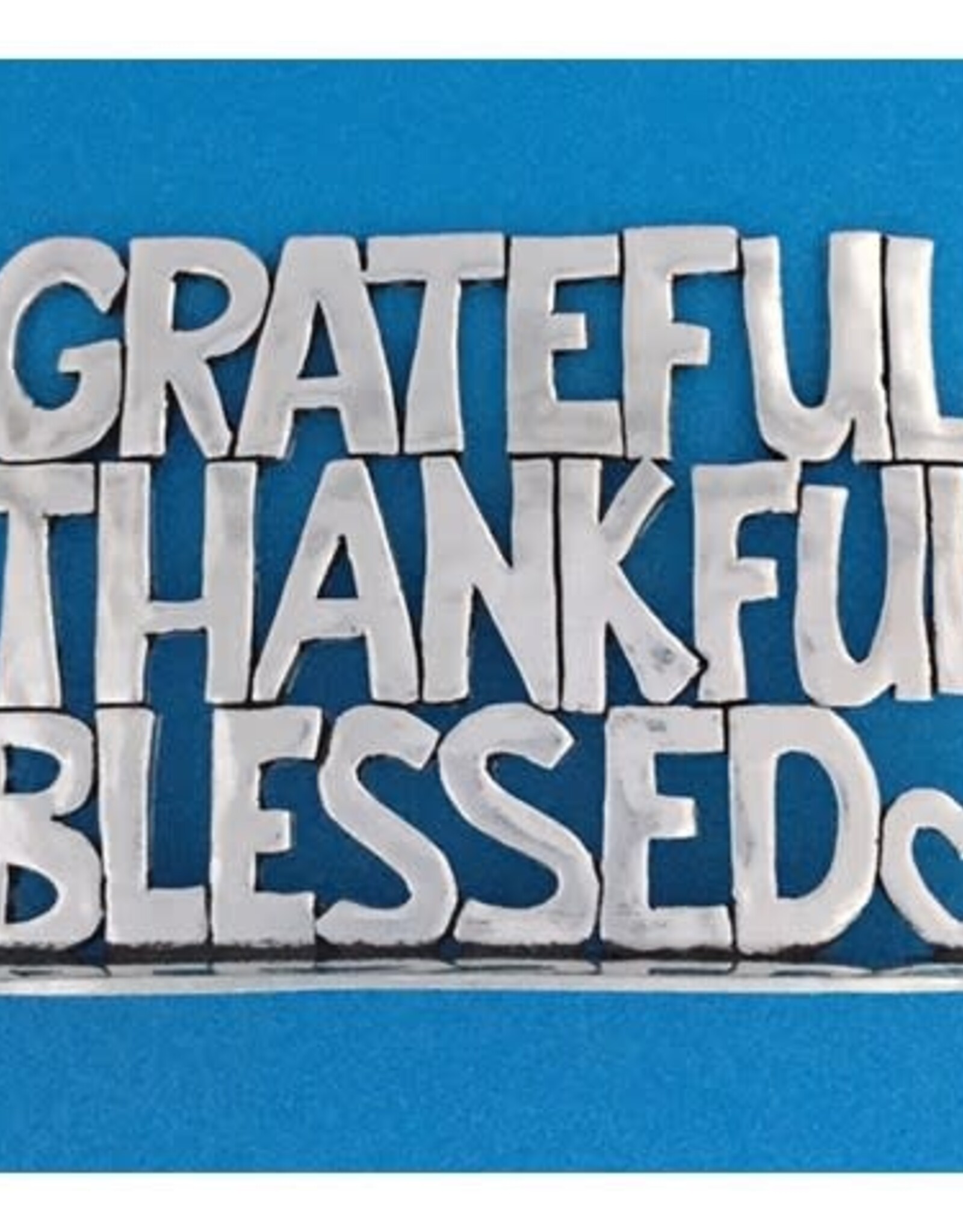 Thankful Standing Quote Plaque