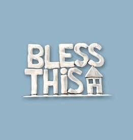 Bless This House Standing Quote Plaque (Sm)