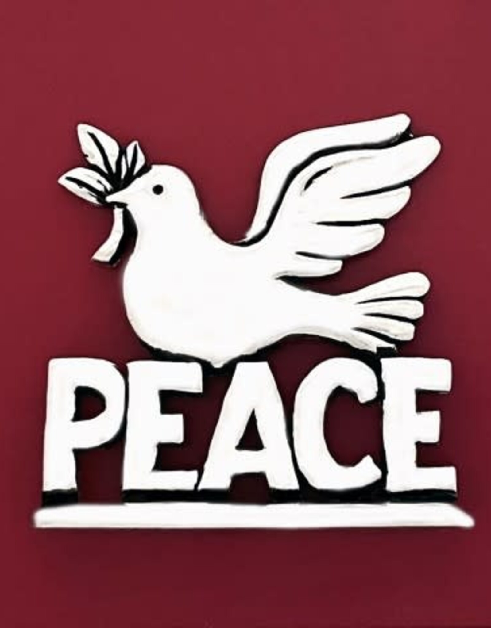 Peace Dove Tiny Plaque