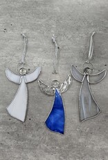 Stained Glass Angel Ornament