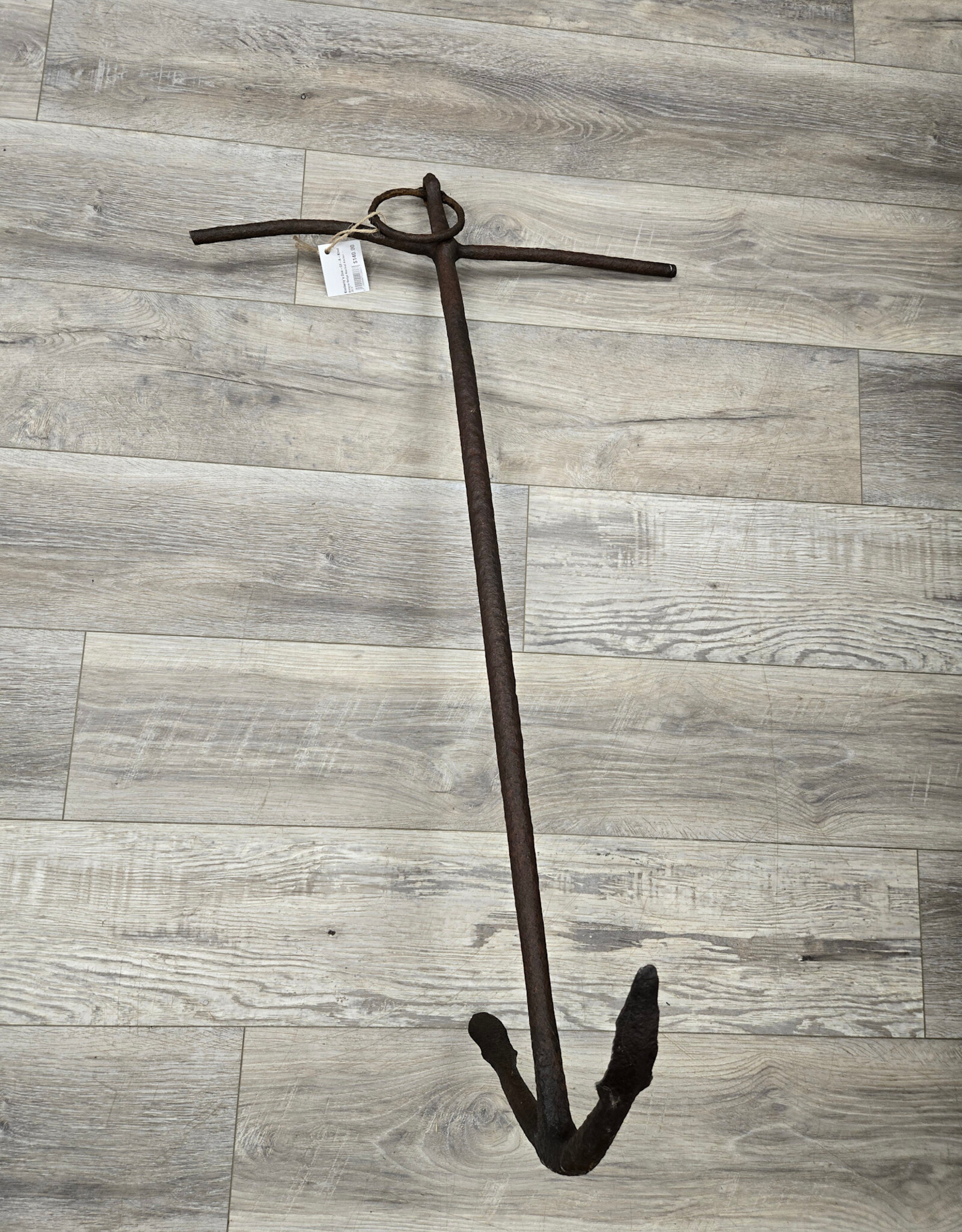 Antique Kedge Nautical Anchor - 36.5"