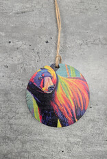 Wood Ornament #c1514 - Bear