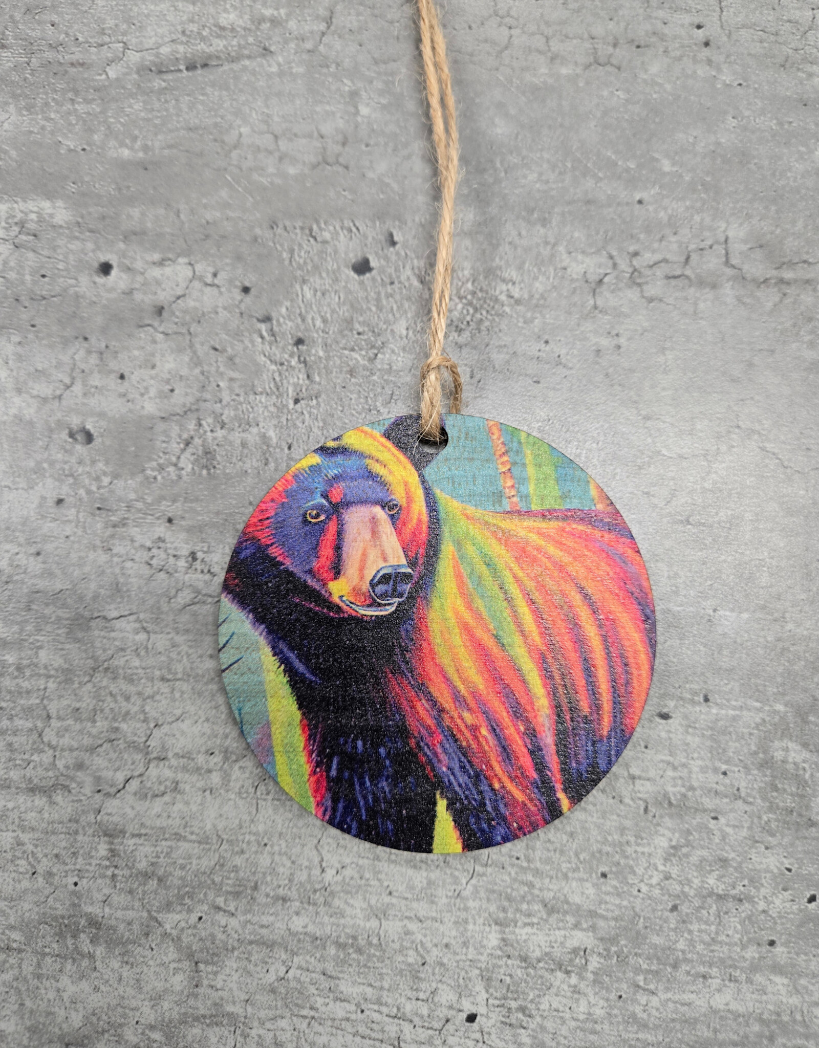 Wood Ornament #c1514 - Bear