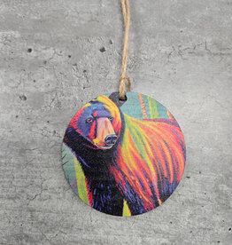Wood Ornament #c1514 - Bear