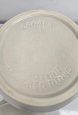 Laurentian Pottery Blueberry 8 x 6 Casserole Dish w/lid - Canada