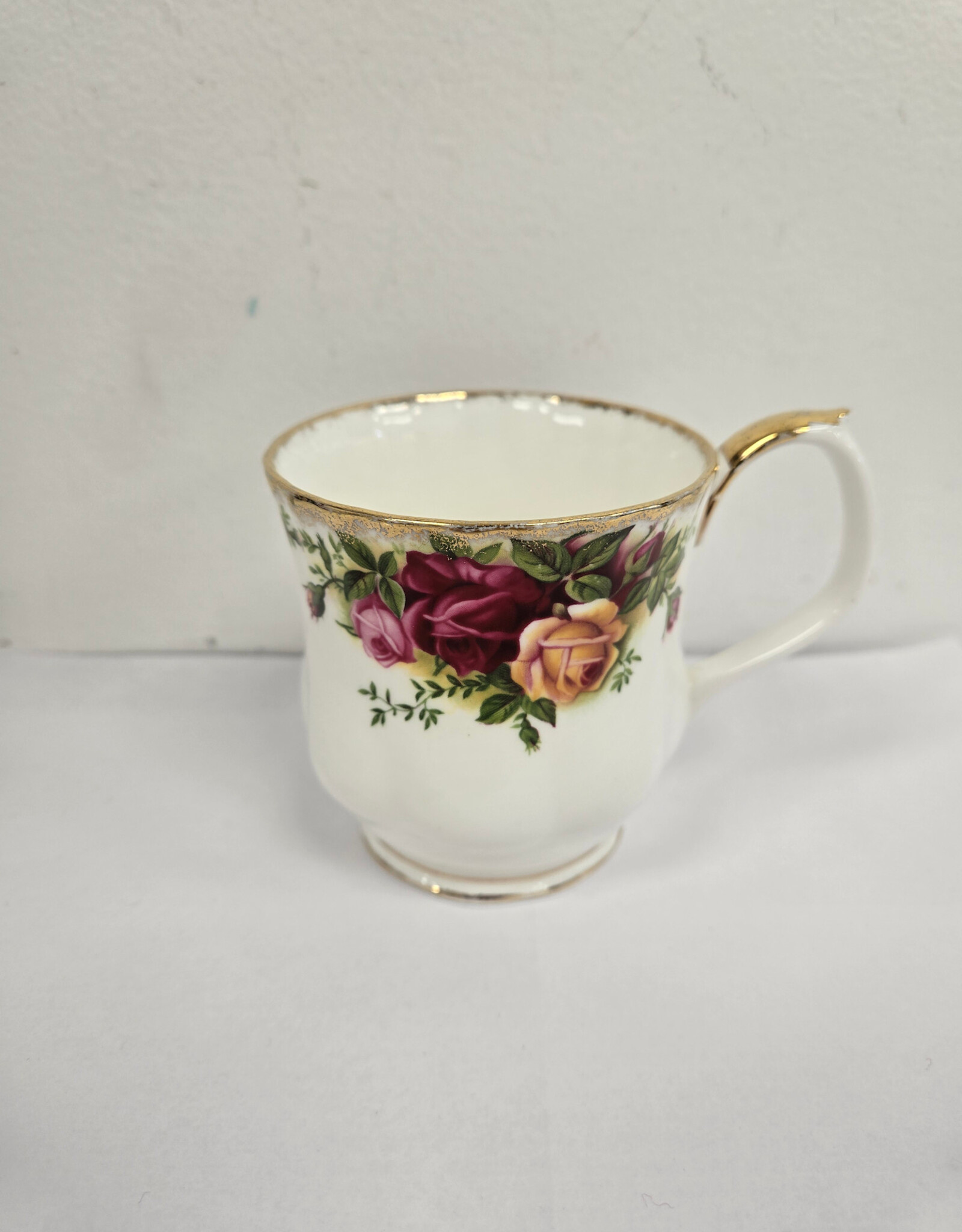 Vintage Royal Albert Old Country Roses Coffee Cup Mug