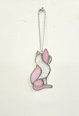 Stained Glass Cat Suncatcher - various colours