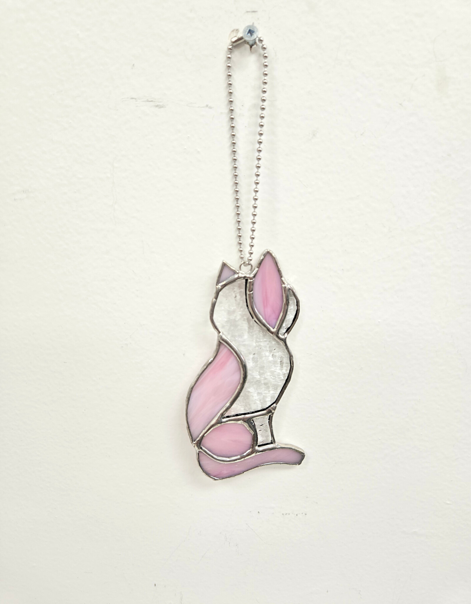 Stained Glass Cat Suncatcher - various colours