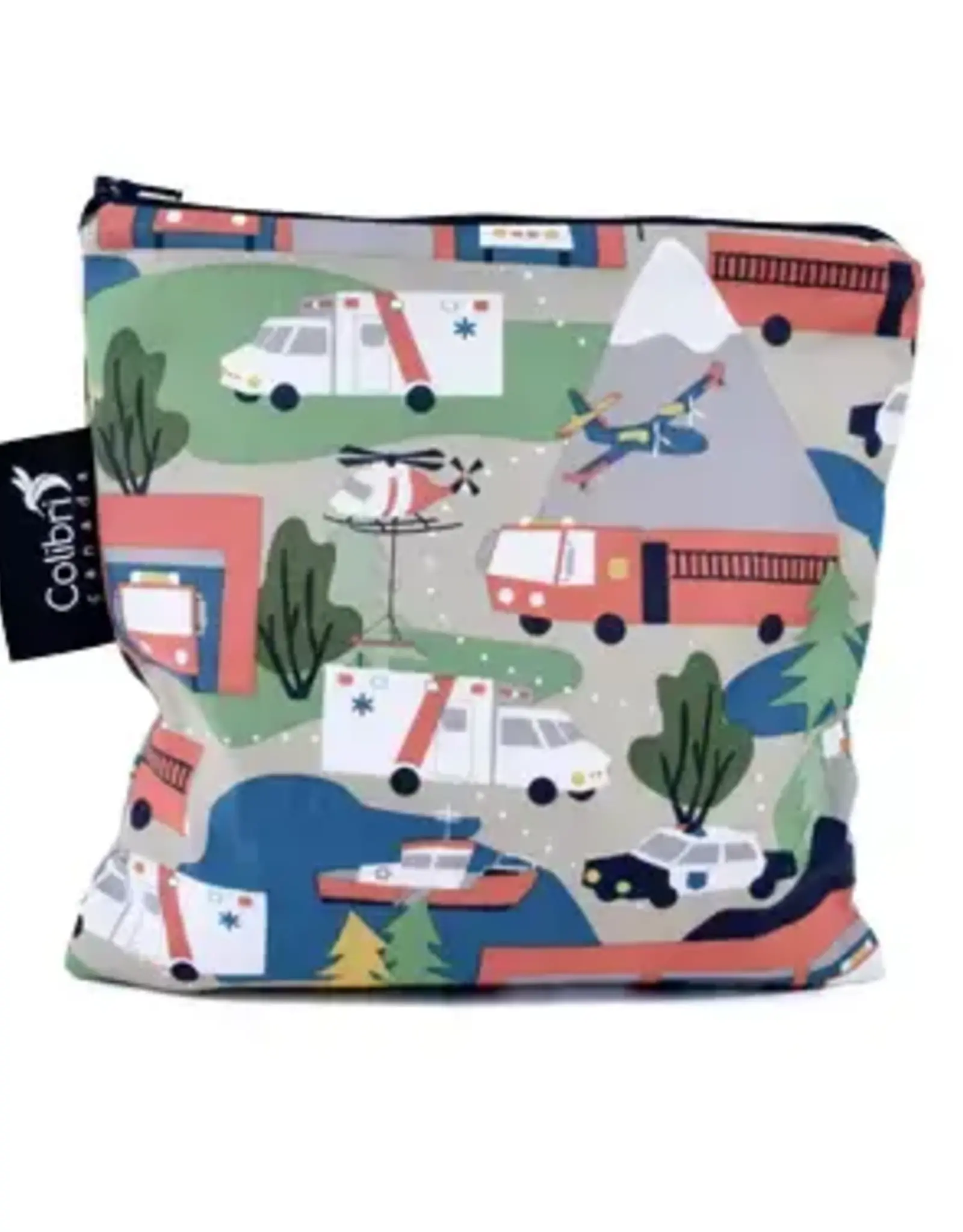 Large Reusable Snack Bag - Mountain Rescue