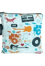 Large Reusable Snack Bag - Rock n' Roll